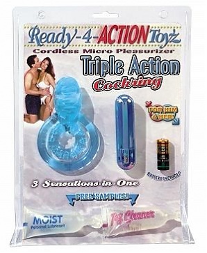 Triple Action Cockring