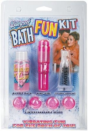 Bath Fun Kit W/p Pink