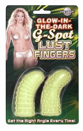 Lust Finger G Spot Glow In The Dark