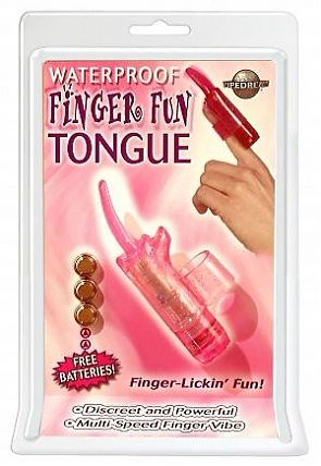 Finger Fun Tongue W/p Pink