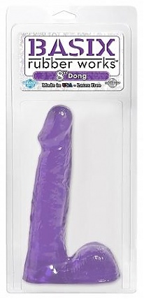 Basix 8" Purple Dong