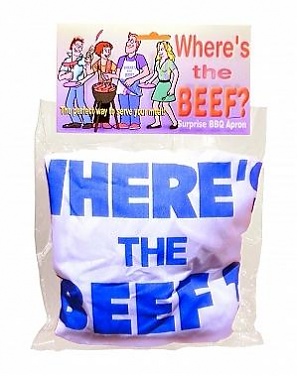 Where'S The Beef Apron