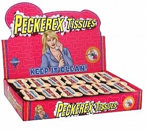 Peckerex Tissues 24pc Display