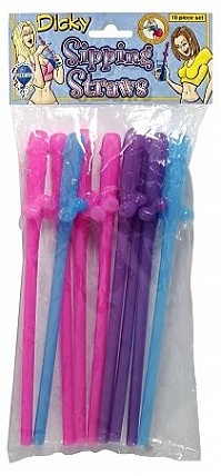 Dicky Sipping Straws 10pc