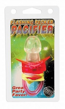 Flashing Pecker Pacifier